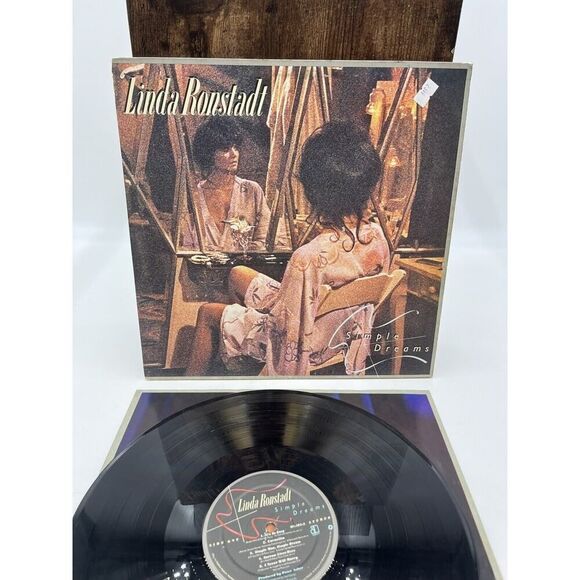 Linda Ronstadt - Simple Dreams LP Vinyl Record Elektra Asylum 6E-104 VG - Picture 1 of 4